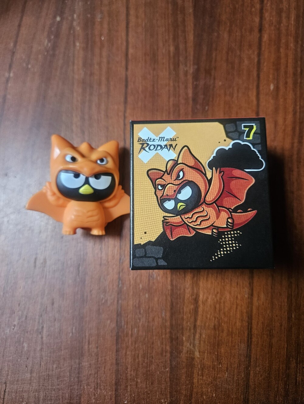 Hello Kitty X Godzilla - Badtz-Maru Rodan  Collectible Figure